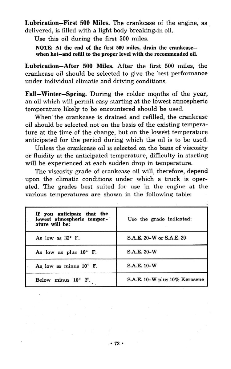 1951 Chevrolet Trucks Operators Manual Page 30
